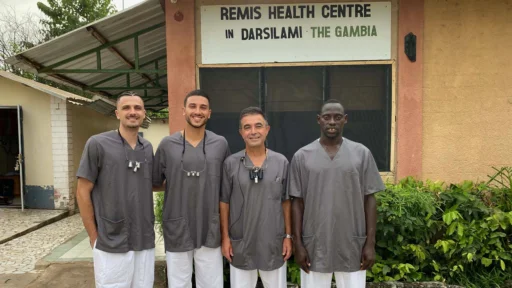 Unsere Spende an das REMIS Health-Centre in Gambia